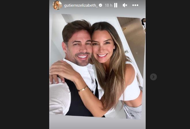 “Te deseo toda la felicidad del mundo” Elizabeth Gutiérrez a William Levy