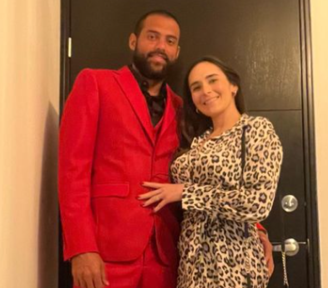 El arquero titular del Olimpia, Edrick Menjívar, se casó a finales del 2021 en Roatán con la guapa Takashi Mcnab.