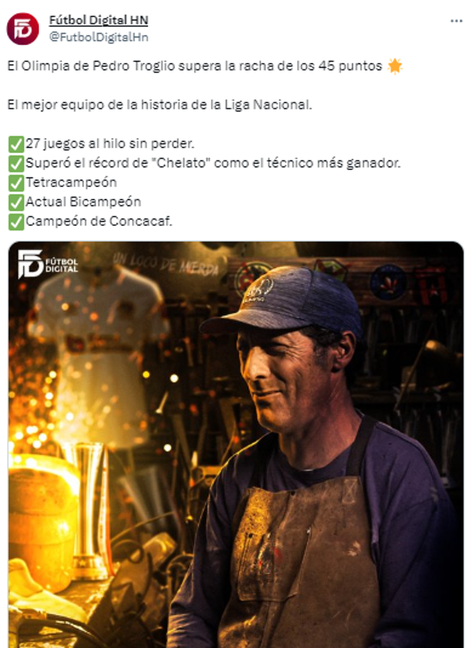 La reacción de los medios hondureños tras la paliza de Olimpia a Marathón en el Estadio Nacional Chelato Uclés.