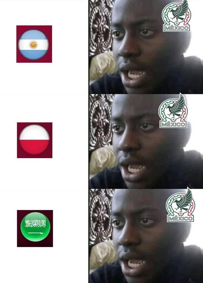 Los memes del sorteo del Mundial de Qatar 2022: burlas a México, Honduras y Argentina