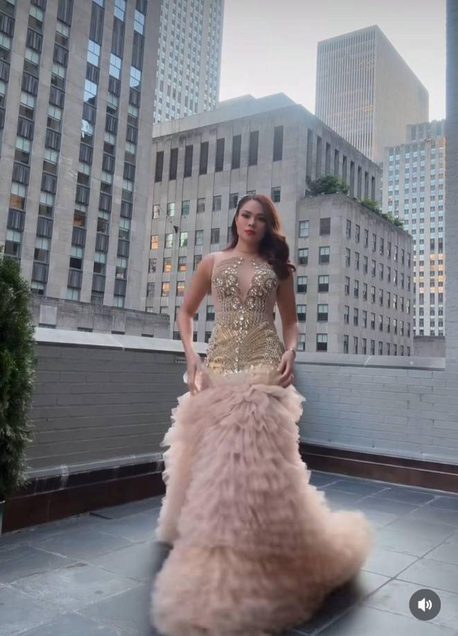 La presentadora de televisión y modelo originaria de El Progreso se veía espectacular y compartió algunos videos de su experiencia en el Fashion Week. 