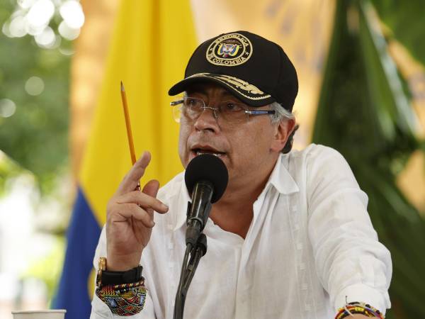 Foto de archivo del presidente de Colombia, Gustavo Petro.