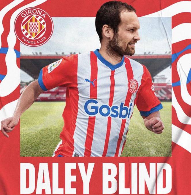 El Girona ha hecho oficial el fichaje de Daley Blind, quien firmó contrato hasta el 2025.