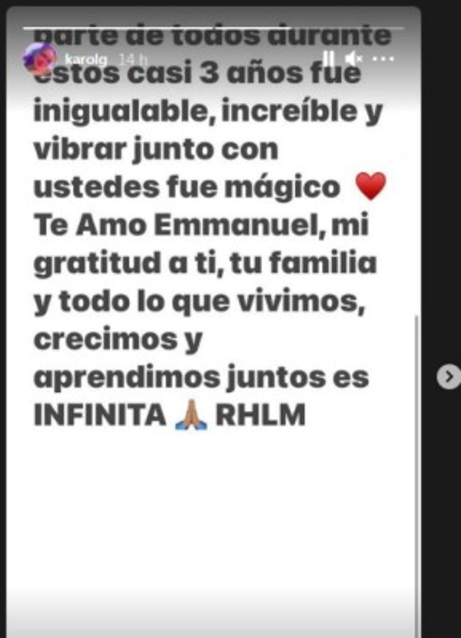 La artista ha definido su noviazgo con Anuel como una 'bendición' que llegó a sus respectivas vidas en el momento que más lo necesitaban y que jamás pusieron en riesgo utilizándola para ganar notoriedad mediática, aunque sí disfrutaron compartiendo sus 'locuras' de pareja con sus seguidores.