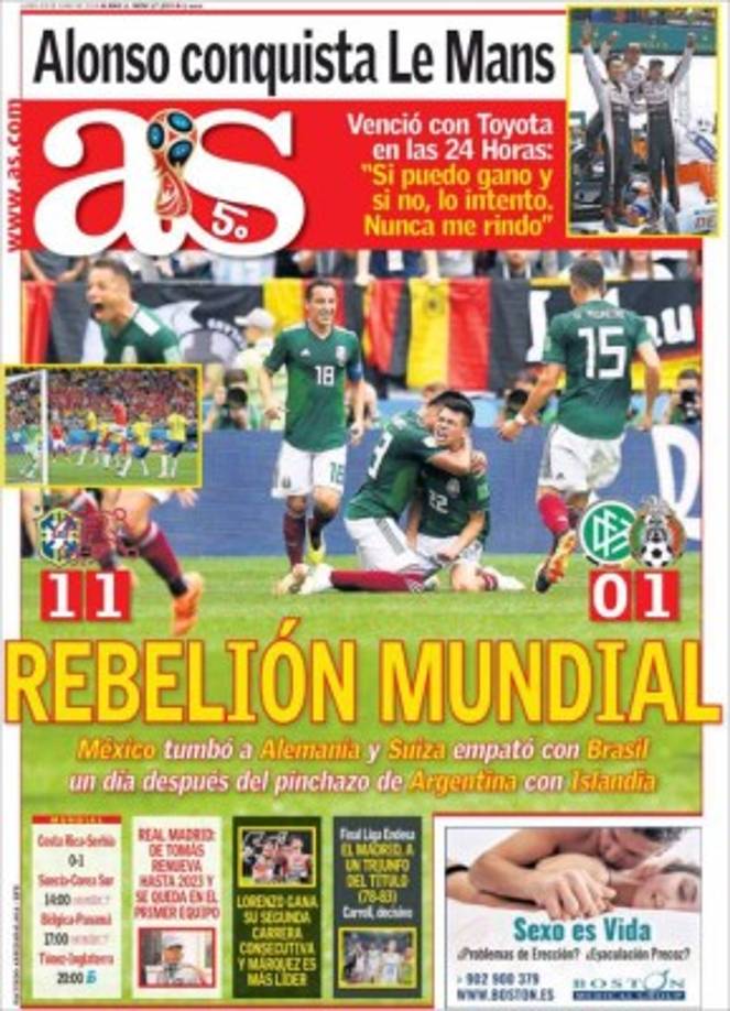 Diario As de España.