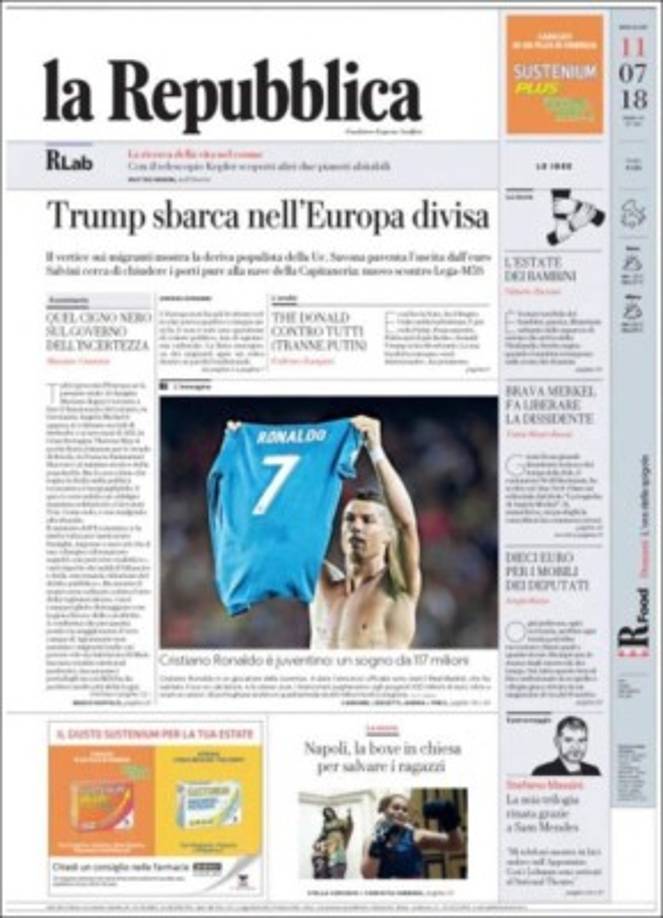 La Repubblica de Italia.