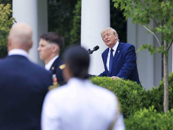 Imagen de archivo del presidente Donald Trump. EFE/EPA/SHAWN THEW / POOL