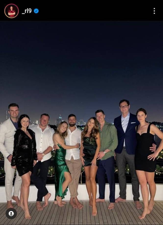 Robert Lewandowski: Delantero polaco del Bayern Múnich.