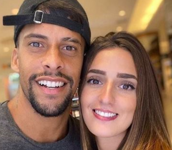 El brasileño Gabriel Araújo del Olimpia fue conquistado por Bianca Barbosa.