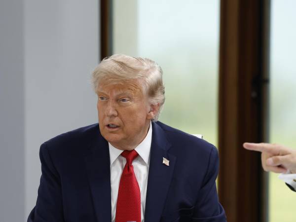 El presidente Donald Trump en imagen de archivo. EFE/EPA/YOAN VALAT