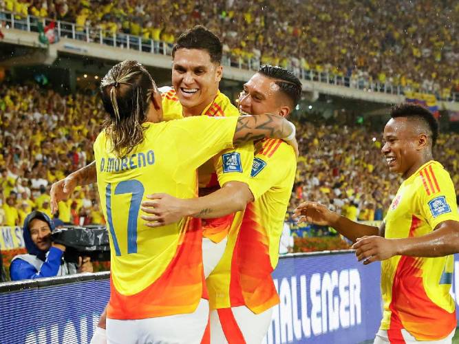 Colombia golea a Bolivia y clasifica al Mundial 2026