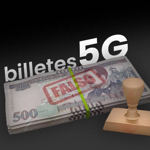 5G, los billetes ultrafalsos