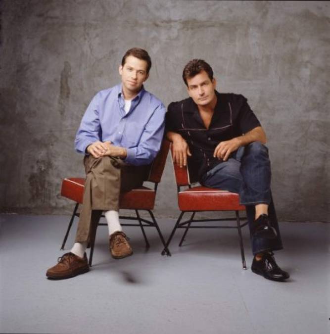 Charlie Sheen una de las principales figuras de la tv estadounidense actual gracias a su papel en 'Two and a half man'.