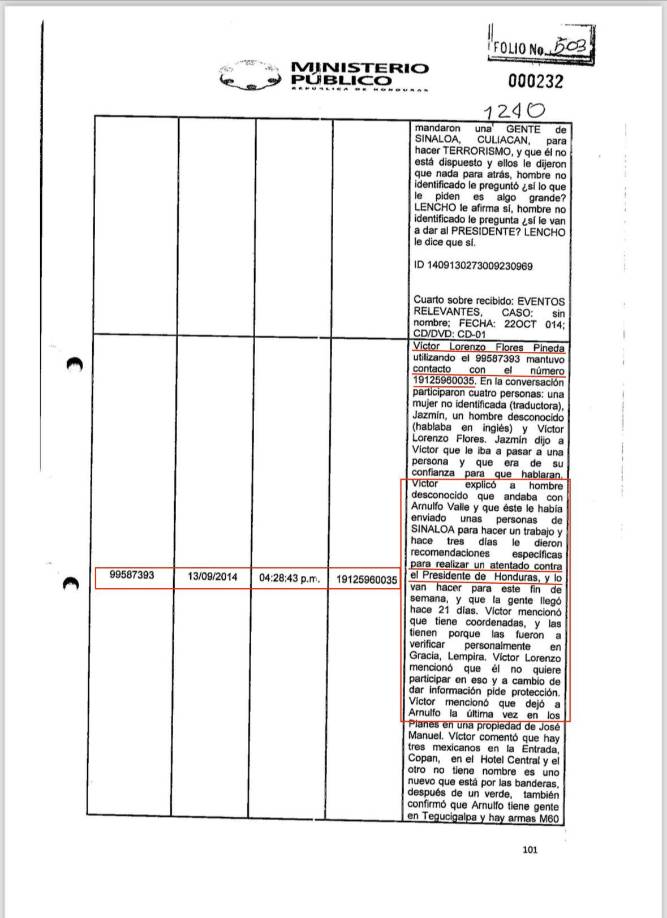 “Hoy mi esposo Juan Orlando Hernández @JuanOrlandoH subió al estrado para declarar la verdad ante todas las mentiras, conspiraciones y trampas que tejieron sus enemigos. Toda la Verdad Saldrá a la Luz!”, había dicho Ana García.