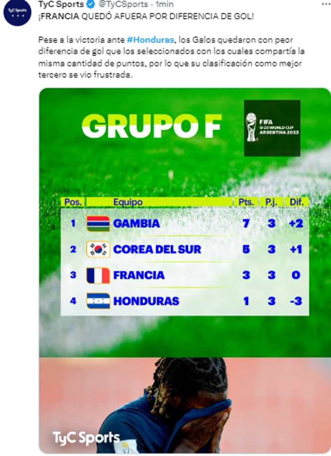 TyC Sports de Argentina.