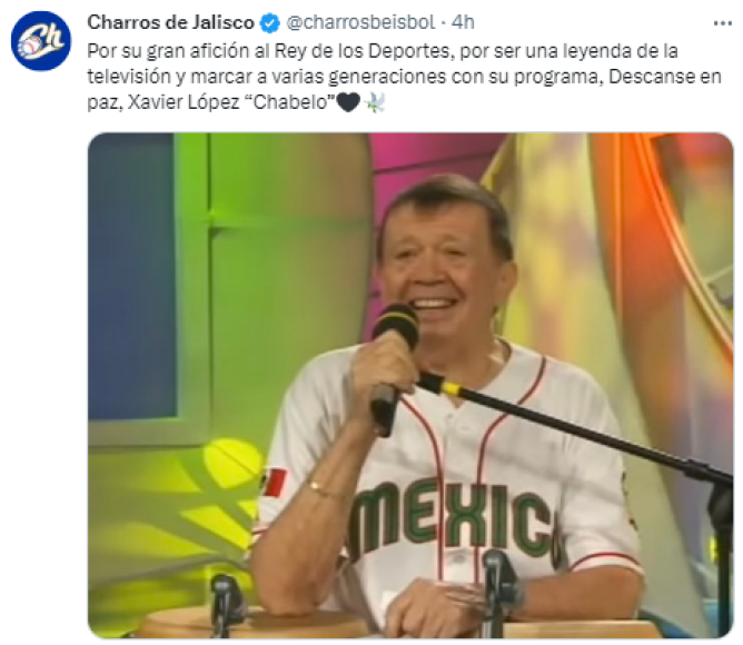 ¡Adiós, Cuate! El mundo deportivo reacciona a la muerte de Chabelo