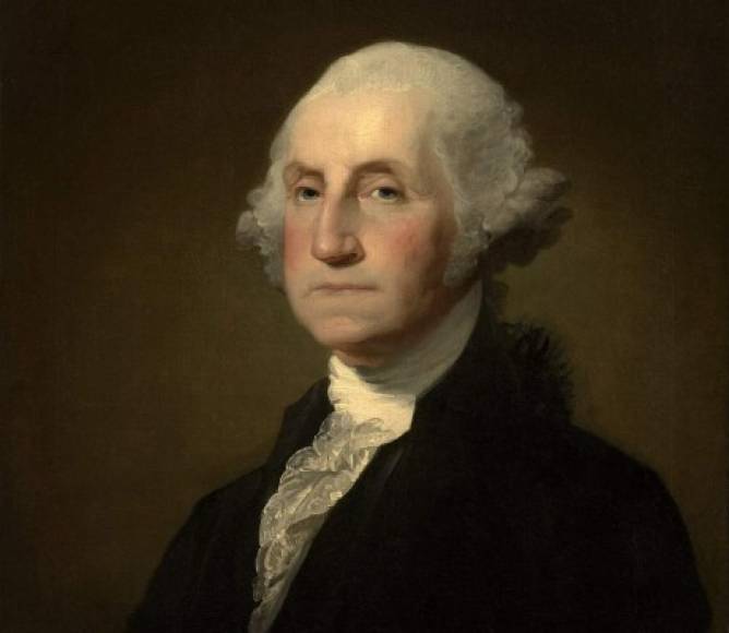 George Washington (1789-1897)<br/><br/>Uno de los padres fundadores de Estados Unidos y fue el primer presidente de dicha nación. Su elección fue histórica ya que es el único mandatario que ha ganado en todos los estados de nación tras la aprobación de la Constitución de 1789, y lo logró sin un partido político. Como legado estableció un límite en la silla presidencial que se mantiene en la actualidad: un presidente solo puede servir durante dos términos de cuatro años, aunque se convirtió en ley hasta después de la presidencia de Franklin D. Roosevelt. En su mandato se creó el Banco Nacional.