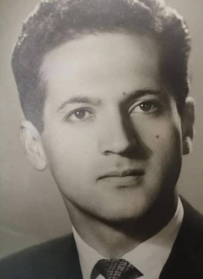 Así lucía Néstor Matamala, nacido en el pueblo de Cholchol, cerca de Temuco, a sus 23 años de edad.