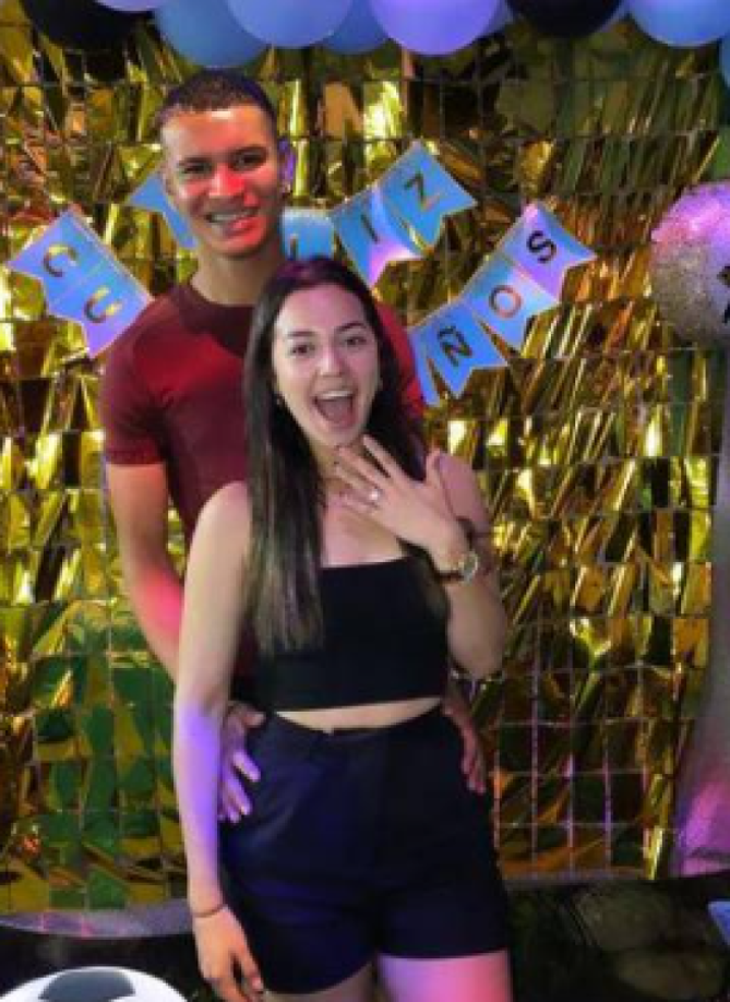 Kervin y Daniella se casaron el pasado mes de abril por lo que tiene algunos meses de ser esposos. 