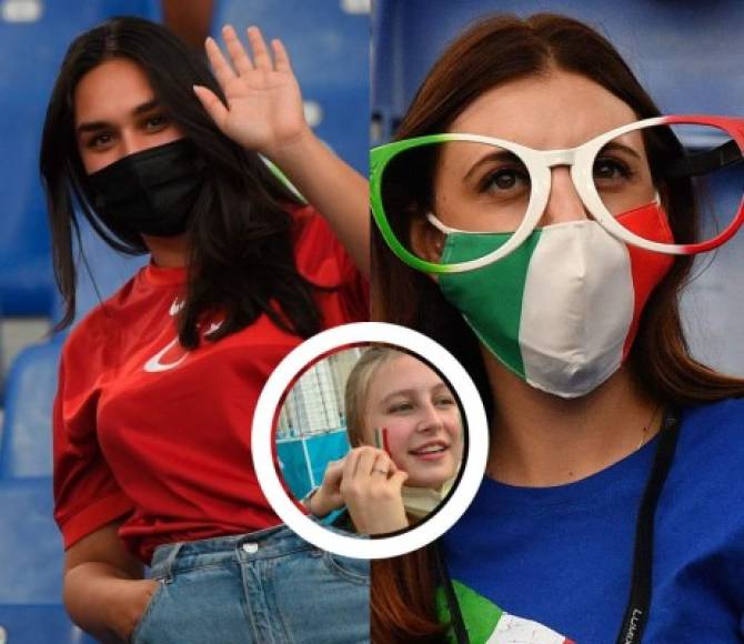 La esperada Euro 2020 comenzó en Roma, tras el atraso por la pandemia del coronavirus. Italia y Turquía abren el camino. En las gradas, la belleza de esas naciones está representada en mujeres que colmaron el Olímpico de Roma.