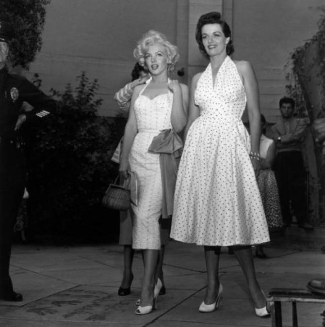 June 26, 1952: Marilyn Monroe in court.