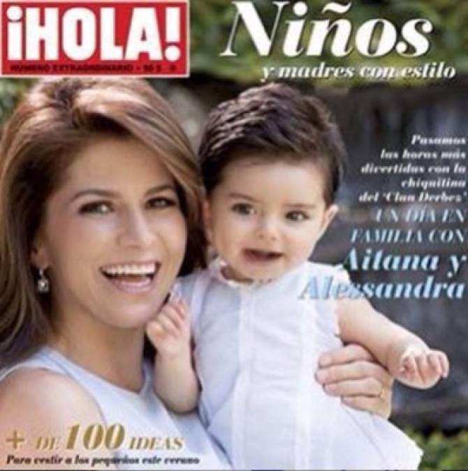 Fue para una entrevista en la revista Hola que Alessandra y Eugenio decicieron presentar formalmente a su pequeña.