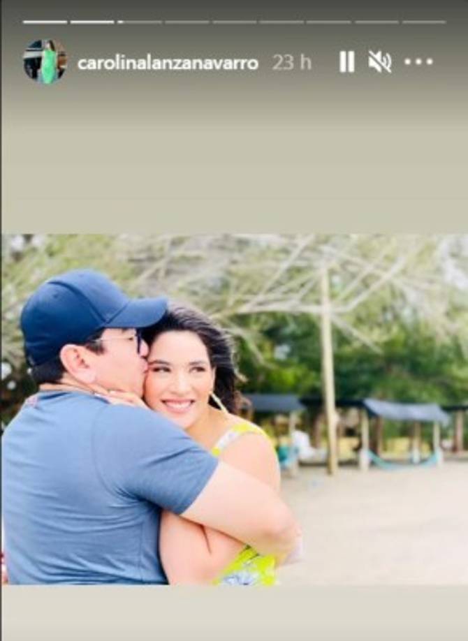 La presentadora de televisión ya no puede ocultar su amor por Eder Mejía.