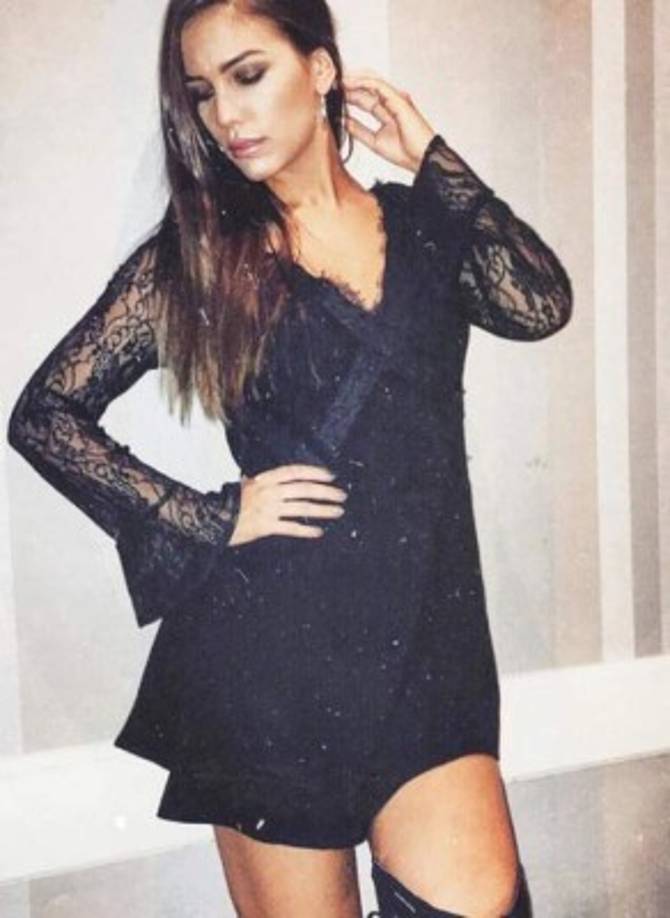 La chica ha posado para diferentes revistas.