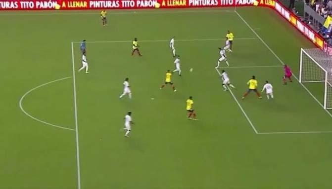 El gol de Juan Fernando Quintero en el Colombia- Honduras