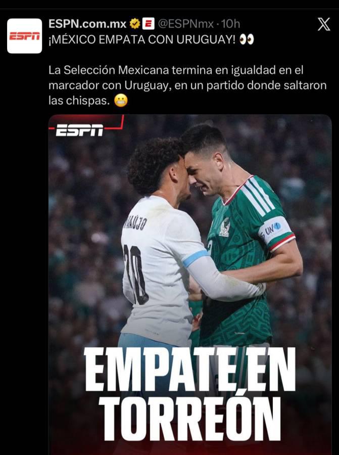 Faitelson no perdona y esto dicen por lo que hizo México vs Uruguay