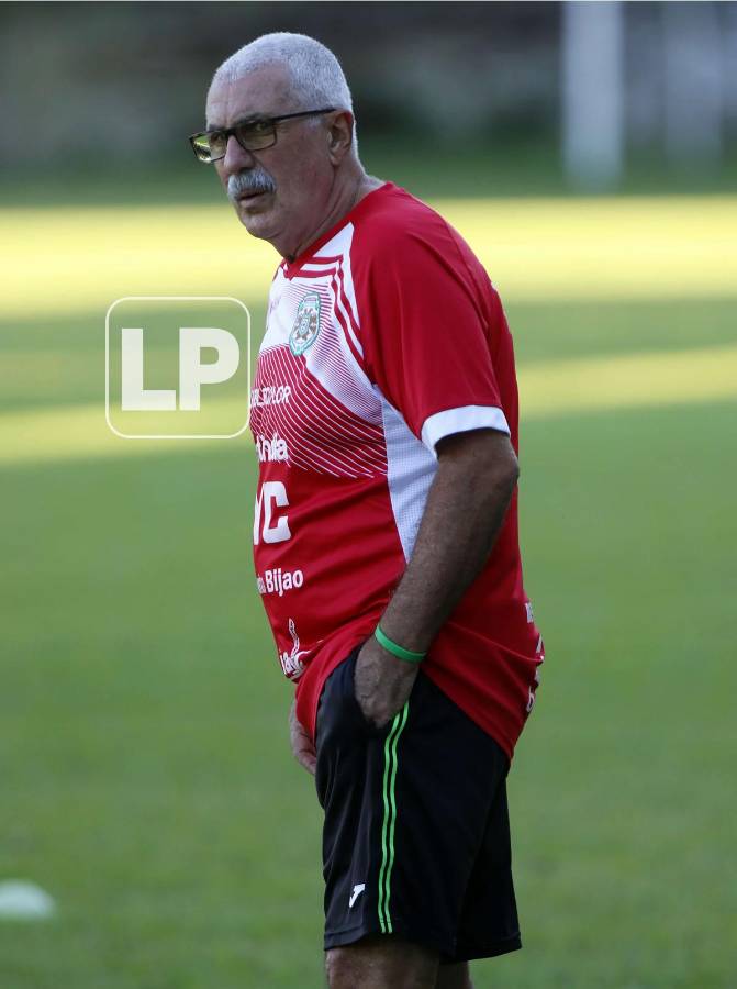 Keosseián siguió de cerca el entrenamiento del Marathón de este día.