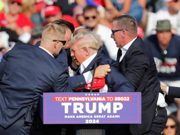 Trump sobrevivió a un intento de asesinato en Pensilvania el pasado 13 de julio.