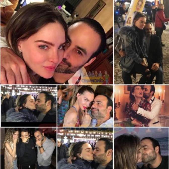 Estas son todas las fotos que publicó el cirujano en el Instagram de Belinda.