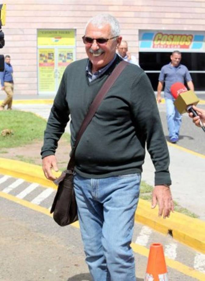 Muy feliz se mostró Keosseián a su llegada a la capital de Honduras.