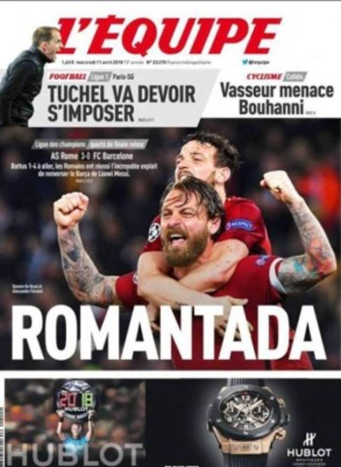 Los principales medios internacionales respondieron con ingeniosas portadas.