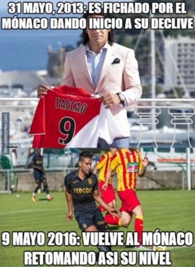 A veces lo mejor es volver para empezar de nuevo, o no Falcao...