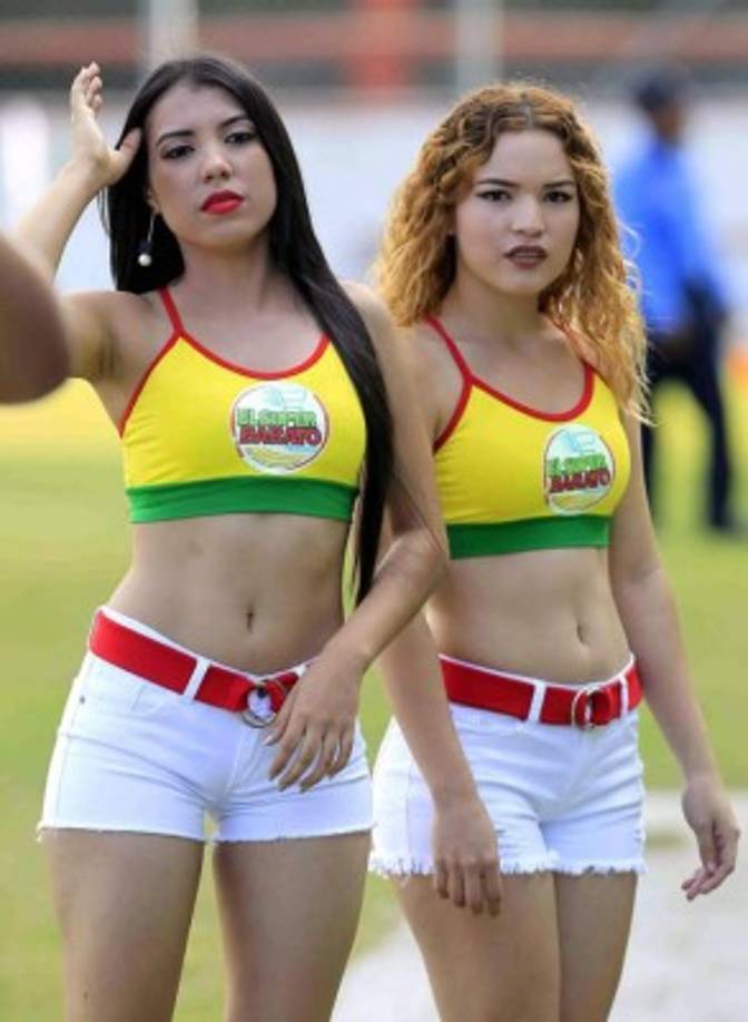 En el estadio Excélsior se pasearon estas bellezas.