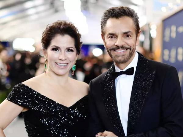 Eugenio Derbez y Alessandra Rosaldo en una foto de archivo.