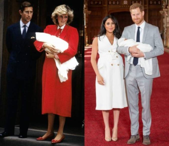 El posado en las afueras del Hospital había sido una tradición impuesta por Diana de Gales, quien en su momento cambio las reglas dejando de dar a luz en casa, como lo hacía la reina.
