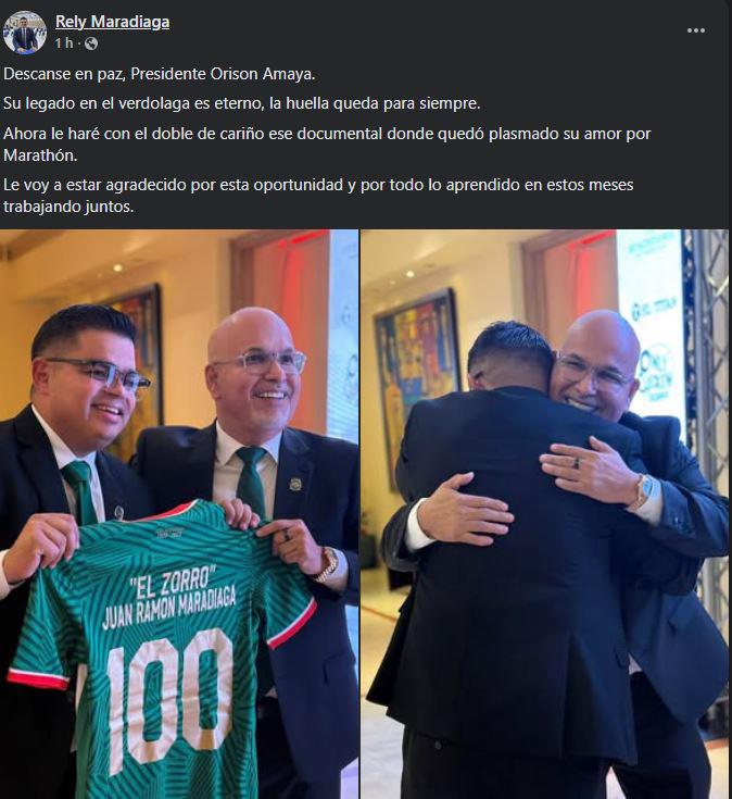 Consternación en Honduras por muerte de Orinson Amaya y hacen petición