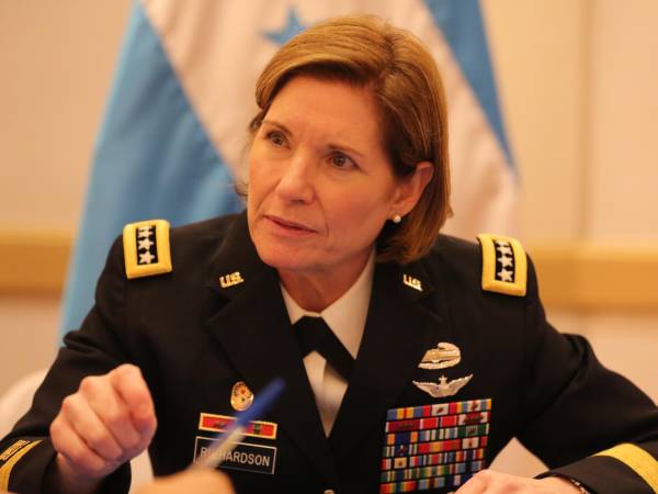 Laura Richardson, jefa del Comando Sur de Estados Unidos.