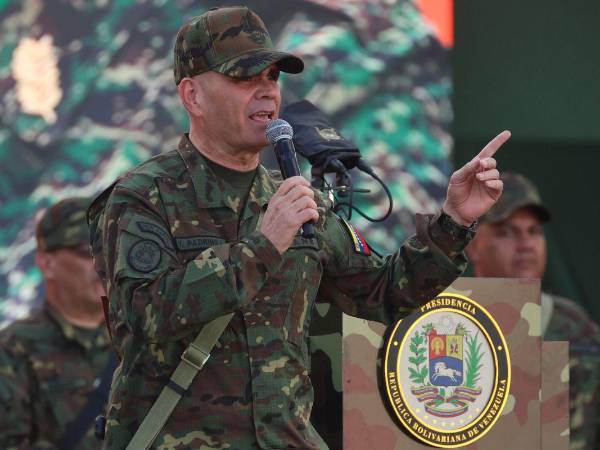 El ministro de Defensa de Venezuela, Vladimir Padrino López, en una imagen de archivo.