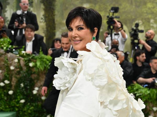 Kris Jenner en la reciente edición de la Met Gala.