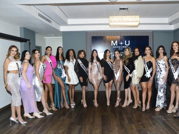 Poder femenino: Las damas posaron con toda la actitud y durante las entrevistas expusieron sus aspiraciones en este certamen.