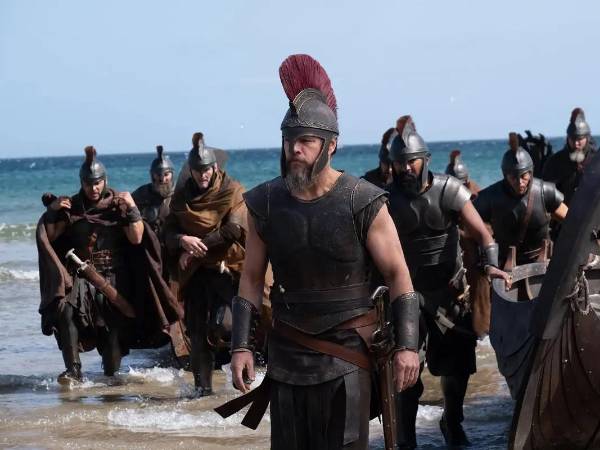 El actor estadounidense Matt Damon interpreta a Odiseo/Ulises, en La Odisea.