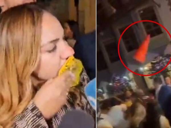 La precandidata a diputada nacionalista, Sara Zavala, fue agredida anoche en las afueras de las instalaciones del Consejo Nacional Electoral (CNE).