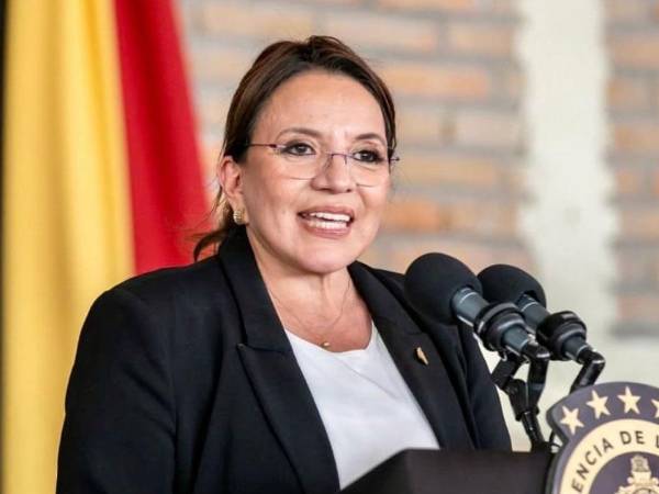 La presidenta de Honduras, Xiomara Castro.