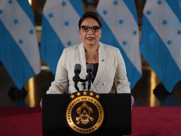 Imagen de archivo. La mandataria de Honduras, Xiomara Castro.