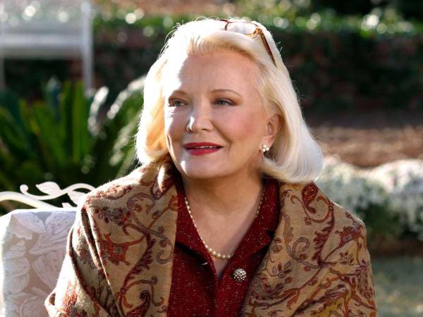 Gena Rowlands en una escena de The Notebook.