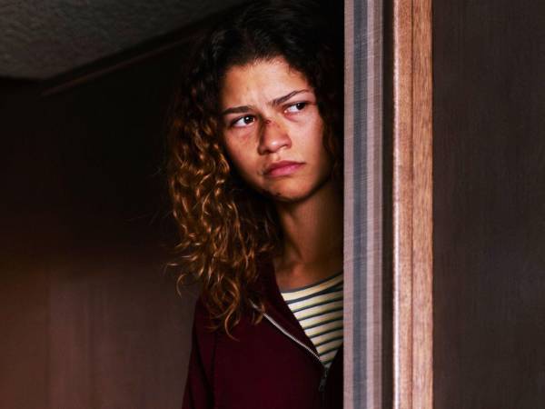 Zendaya interpreta a Rue Bennett en la serie de Sam Levinson, Euphoria.